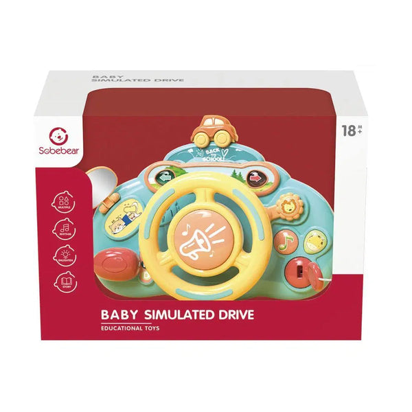 Baby Simulated Drive - 1 Pc Assorted Color - Ages 18M+